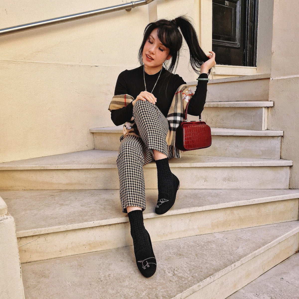 Everyday Crew Socks - Black