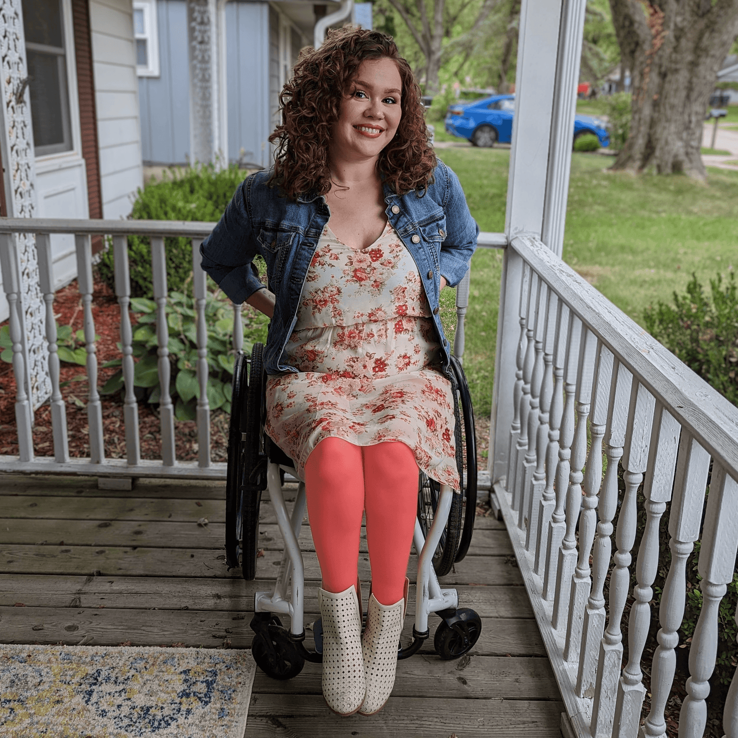 80 Denier Tights - Peach Party - Snag