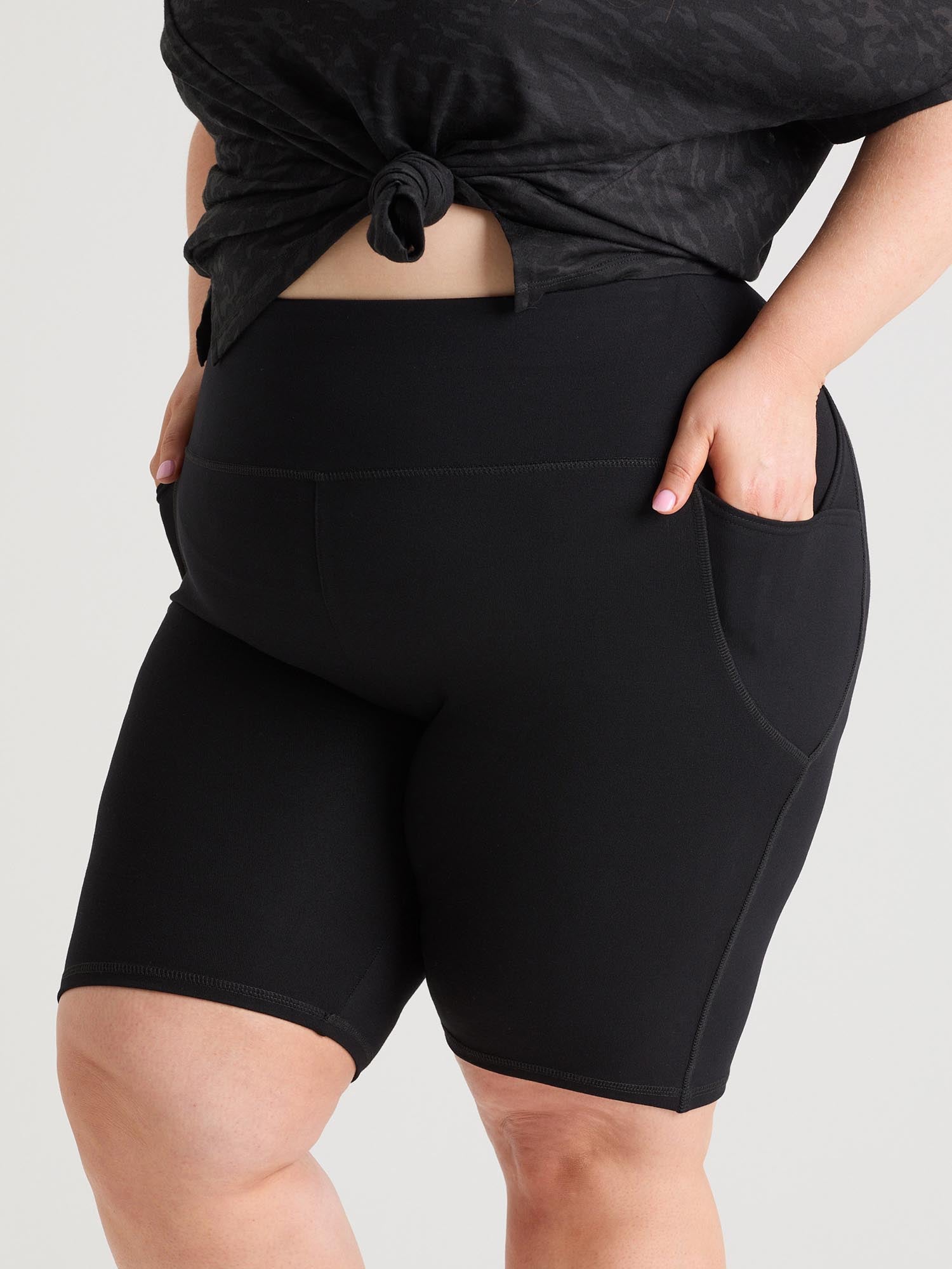 Pantalones cortos de motociclistas largos