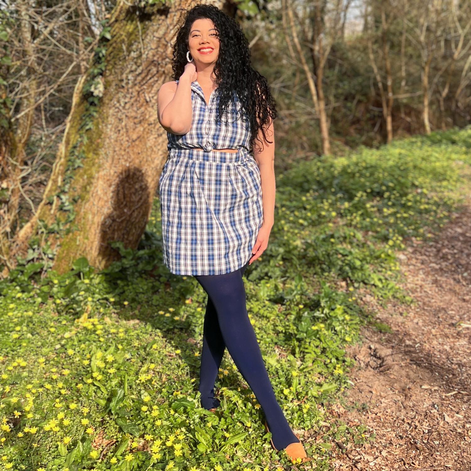 Stay Cool 80 Denier Tights - Navy