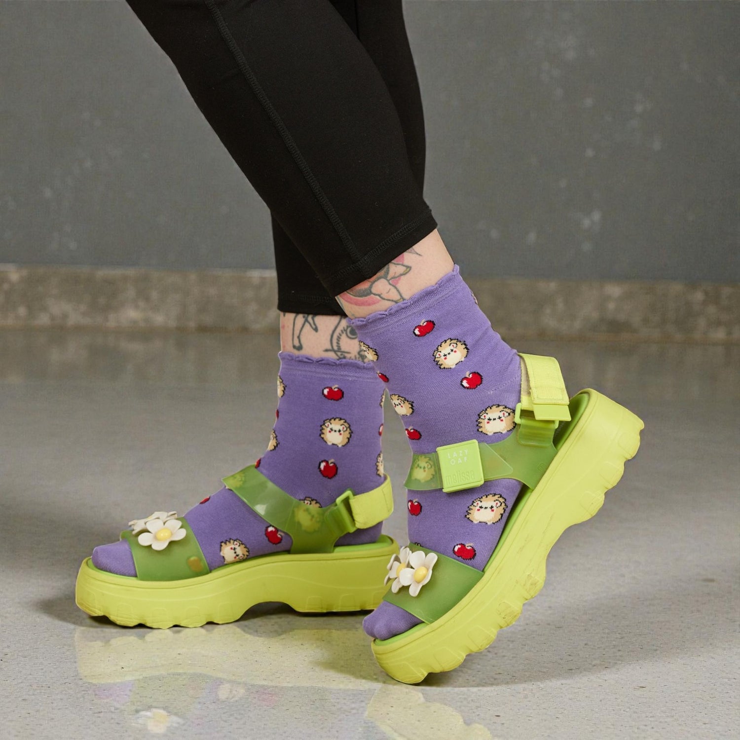 Bamboo Ankle Socks - Hedge Hugs