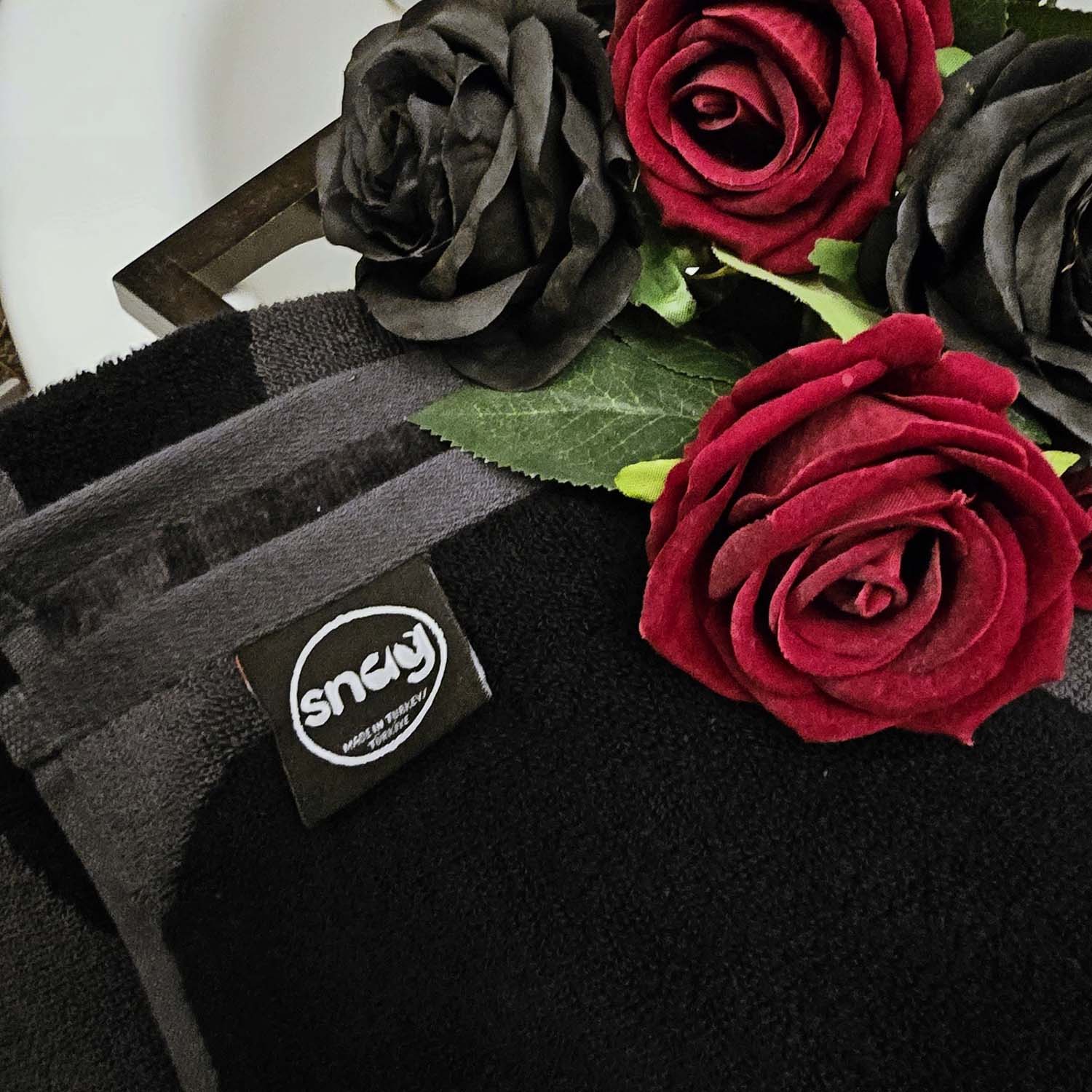 Serviette en peluche - Catacombe