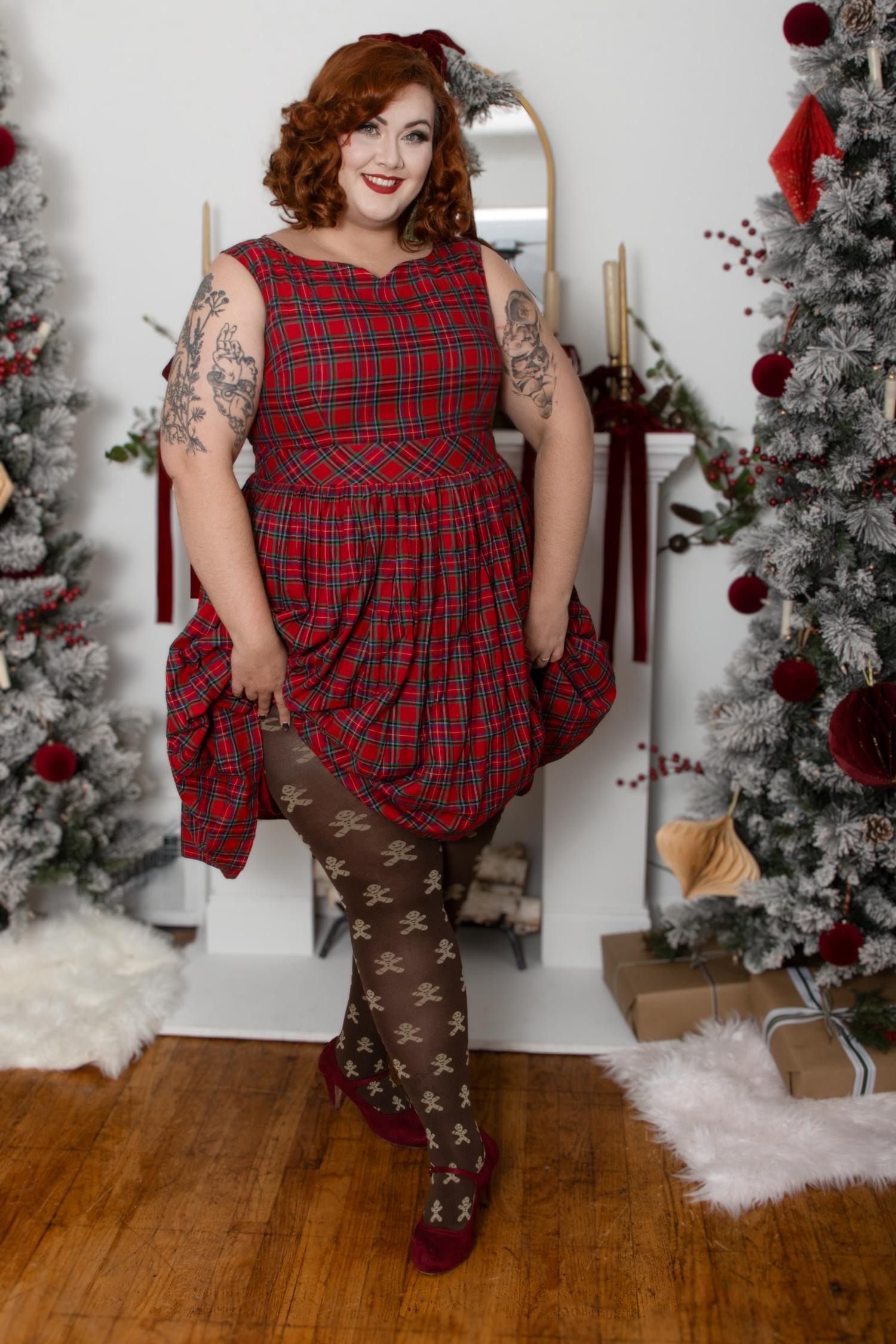 120 Denier Tights - Can't Catch Me - Hot Chocolate