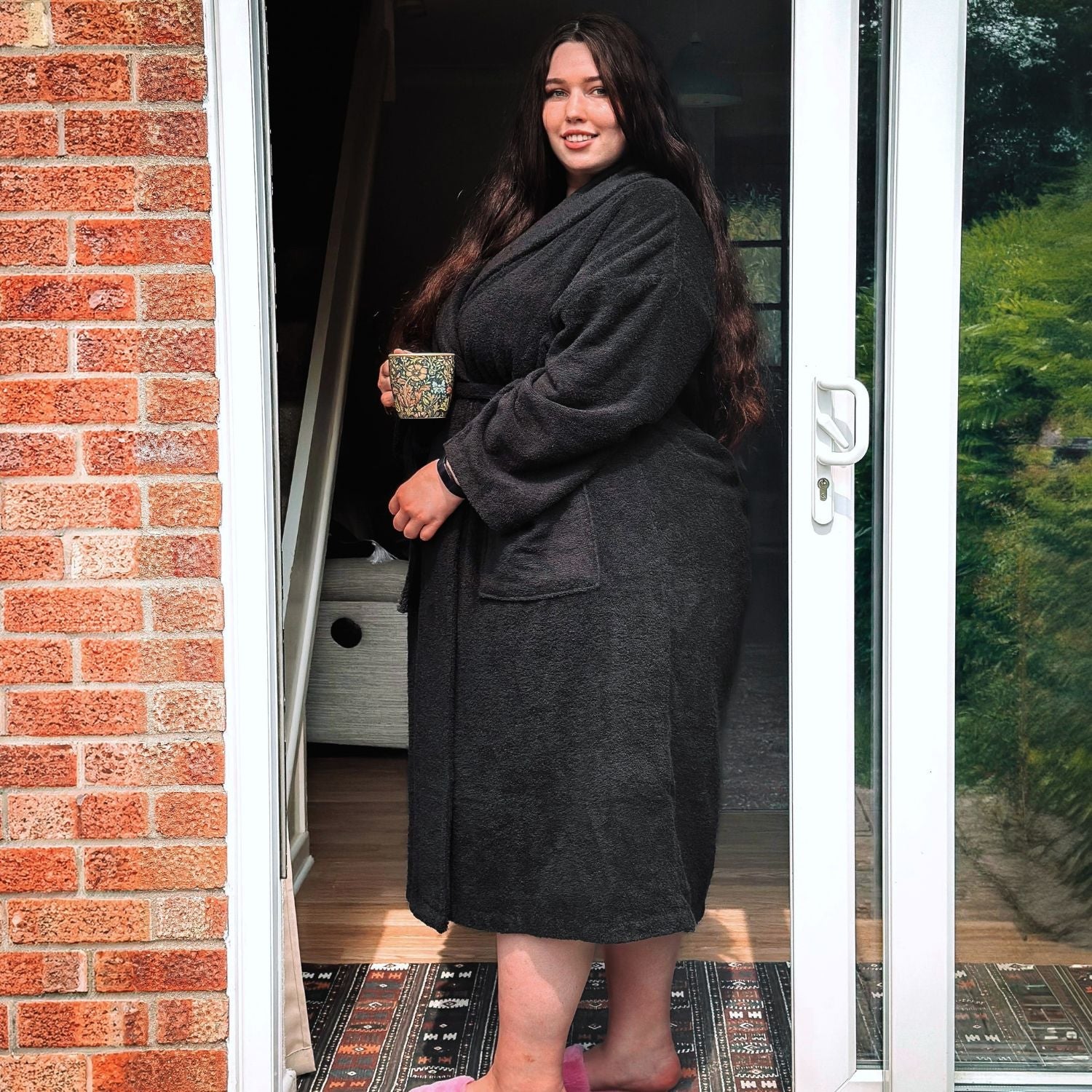 Peignoir Floof - Noir