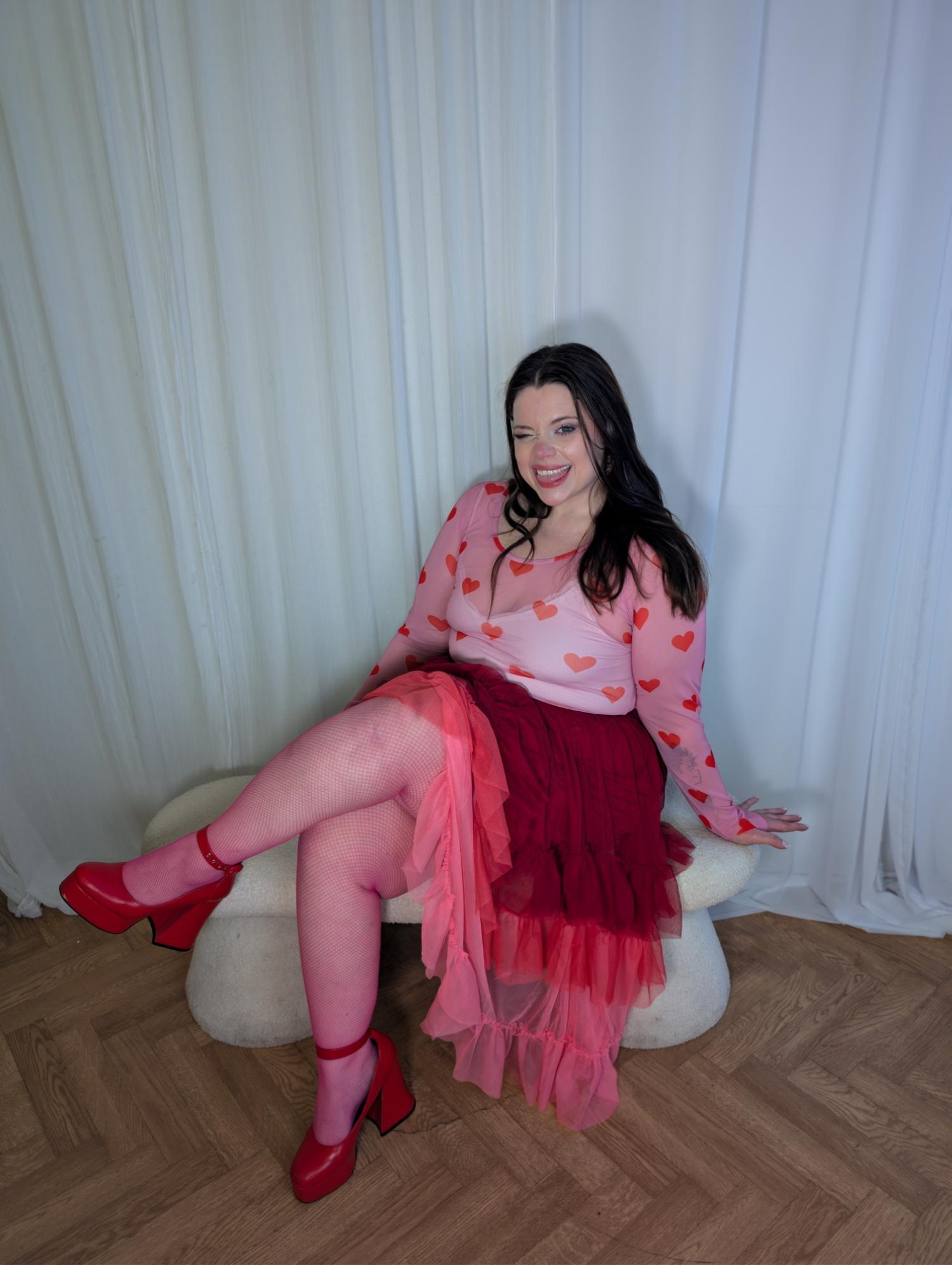 Cuisses la limite des résilles - Barbara