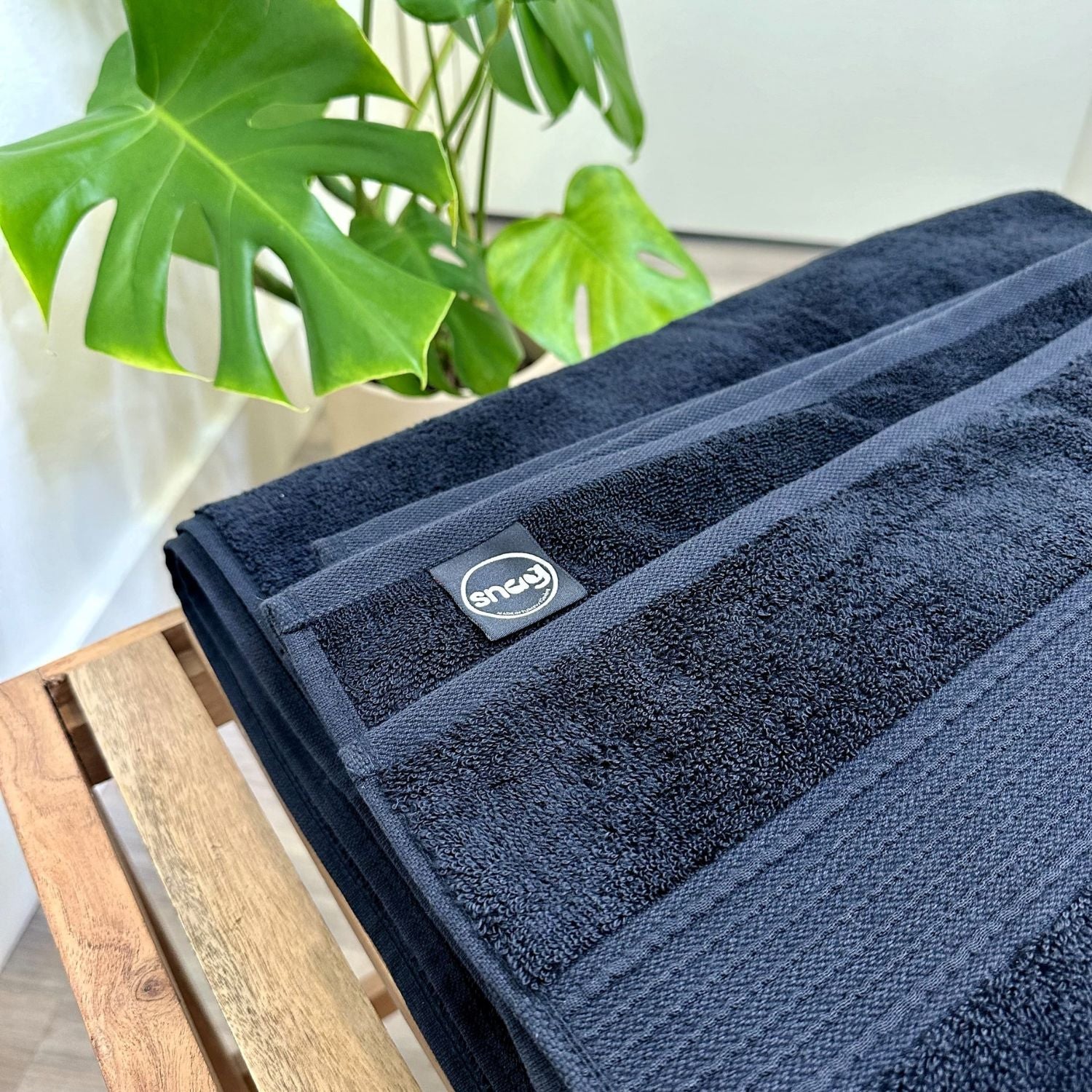 Serviette Big Softee - Noir