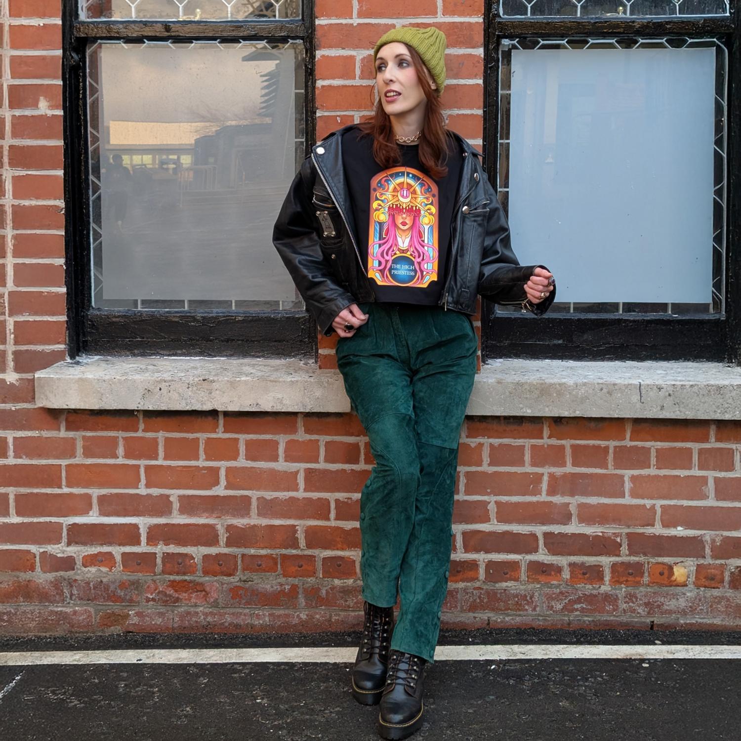 Major Arcana Boxy Tee - II The High Priestess