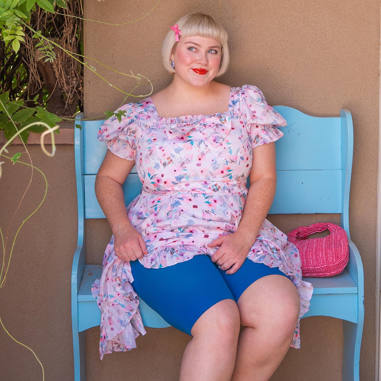 Stay Cool Swim Chub Rub Shorts - Azul Dolce