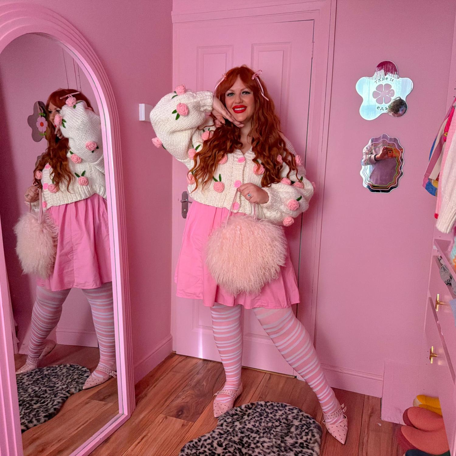 80 Denier Opaque Tights - Sugar Plum