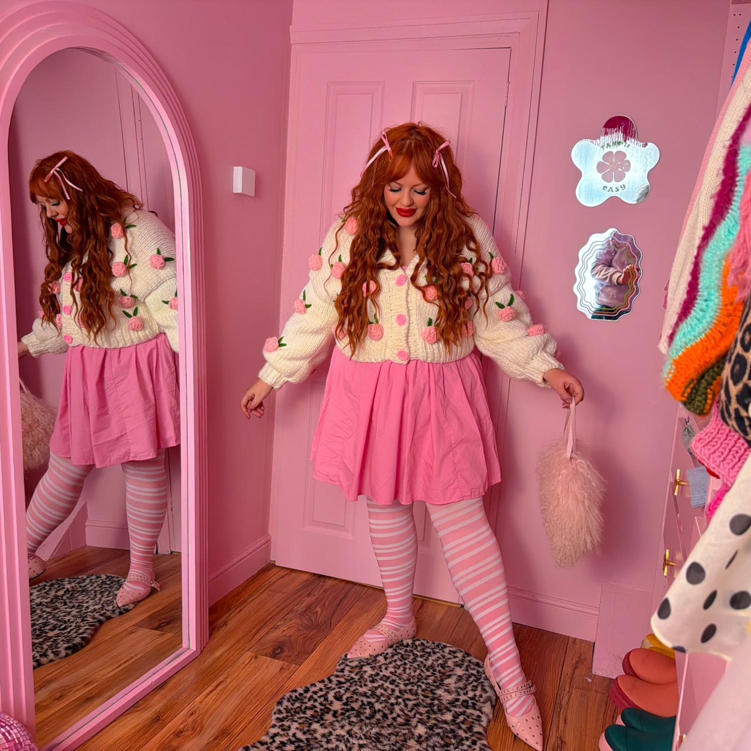 80 Denier Opaque Tights - Sugar Plum