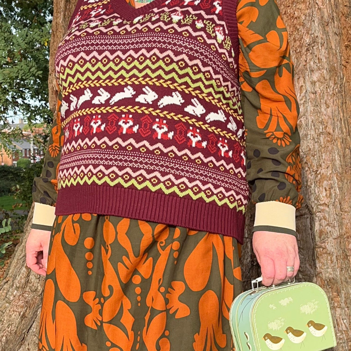 Fair Isle Vest - Woodland Adventure - Multi Colour