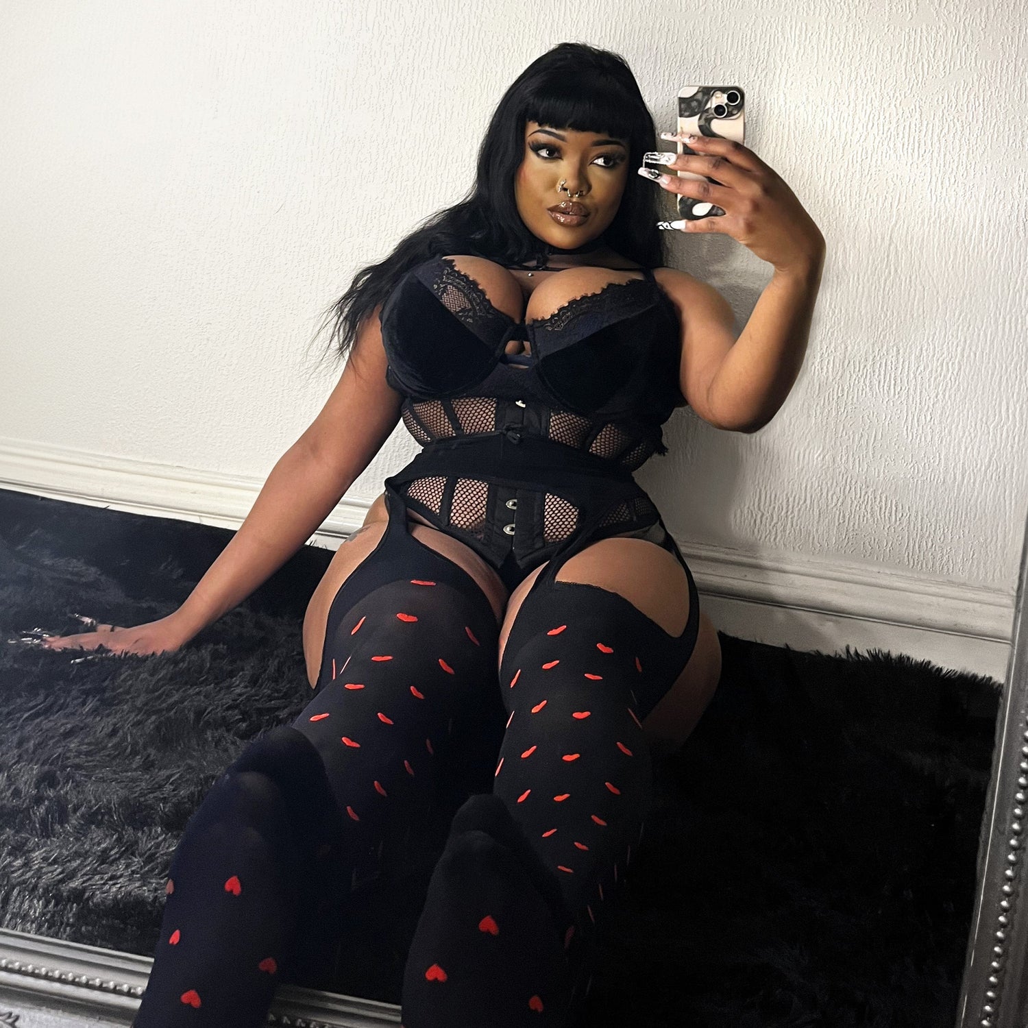 Liga falsa transparente - Love Me