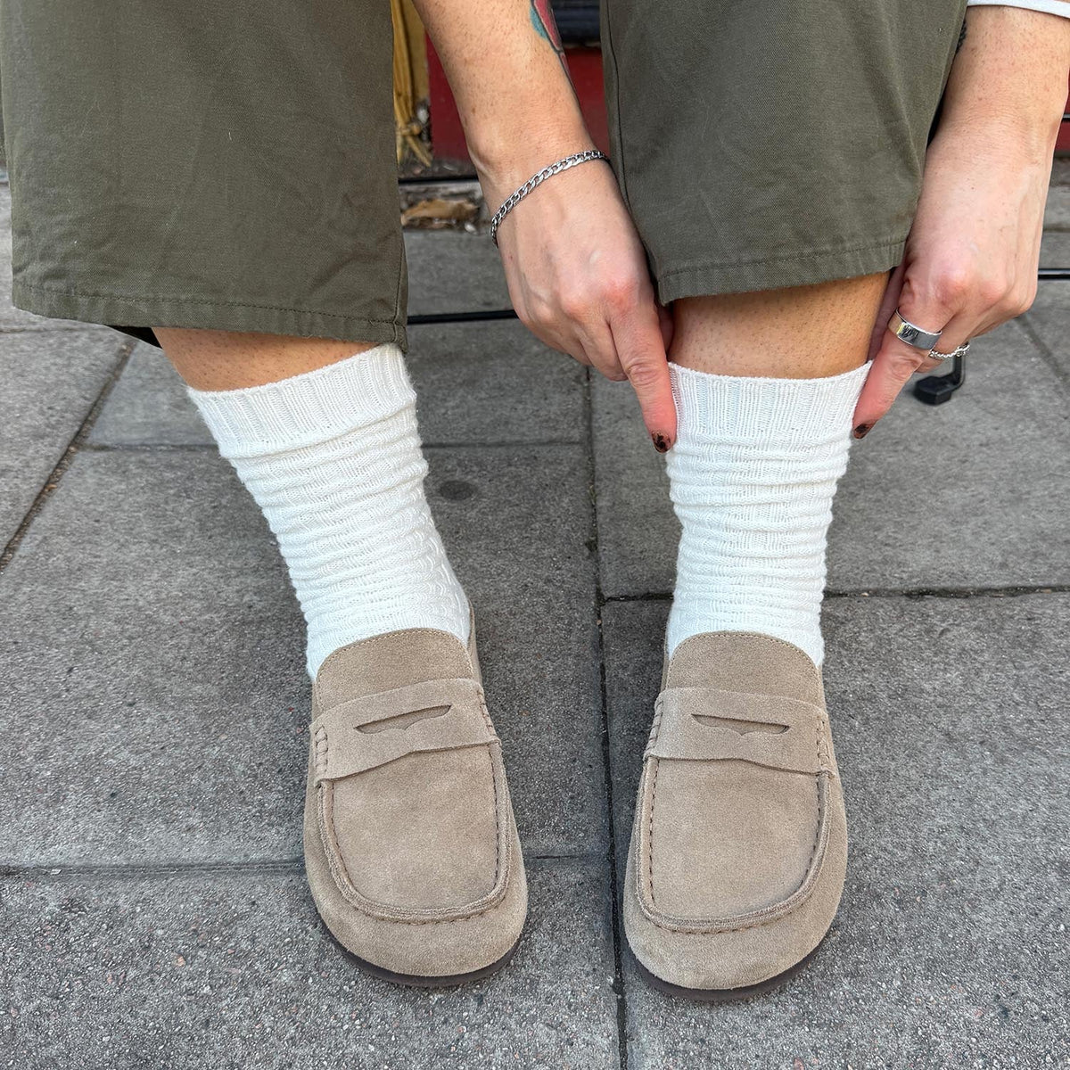 Everyday Crew Socks - White