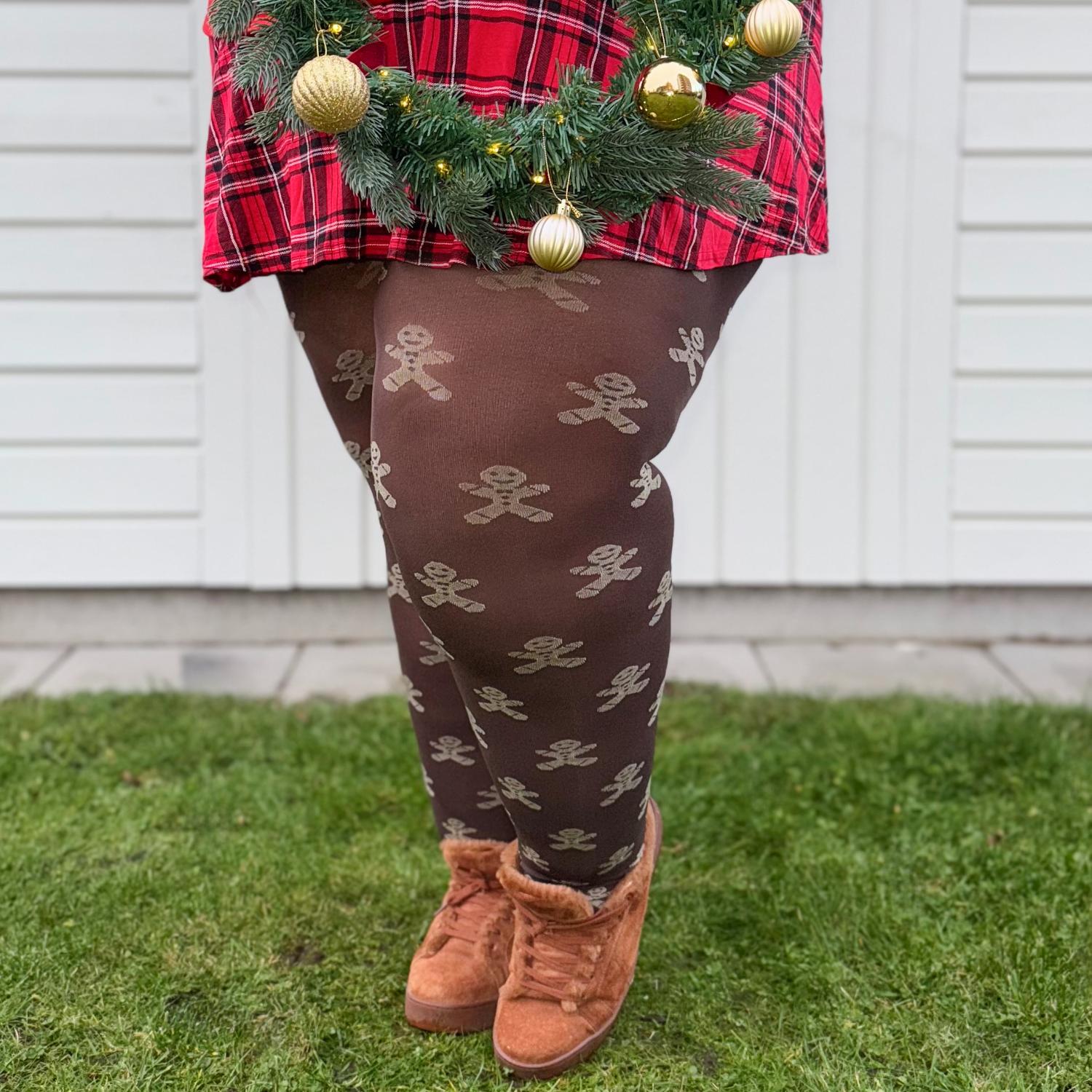 120 Denier Tights - Can't Catch Me - Hot Chocolate