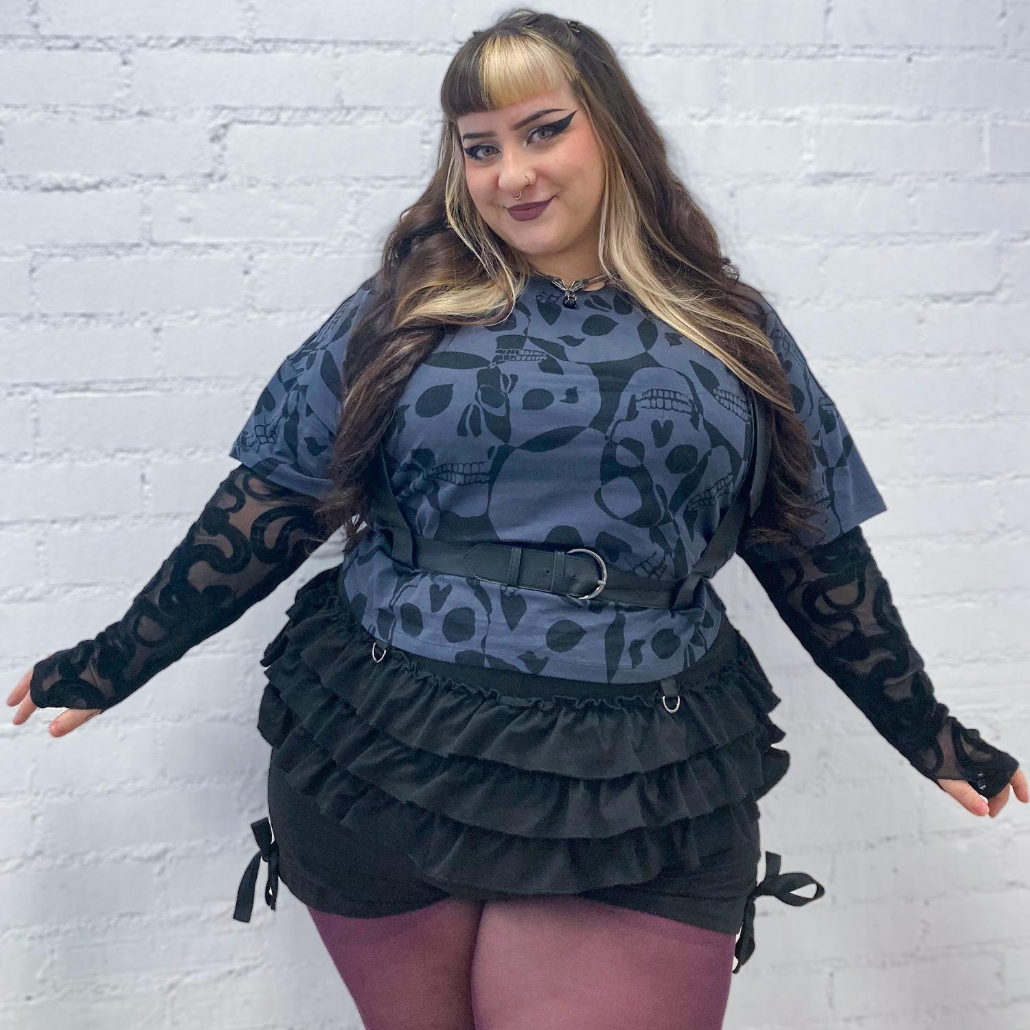 Organic Cotton PJ Boxy Tee - Catacomb