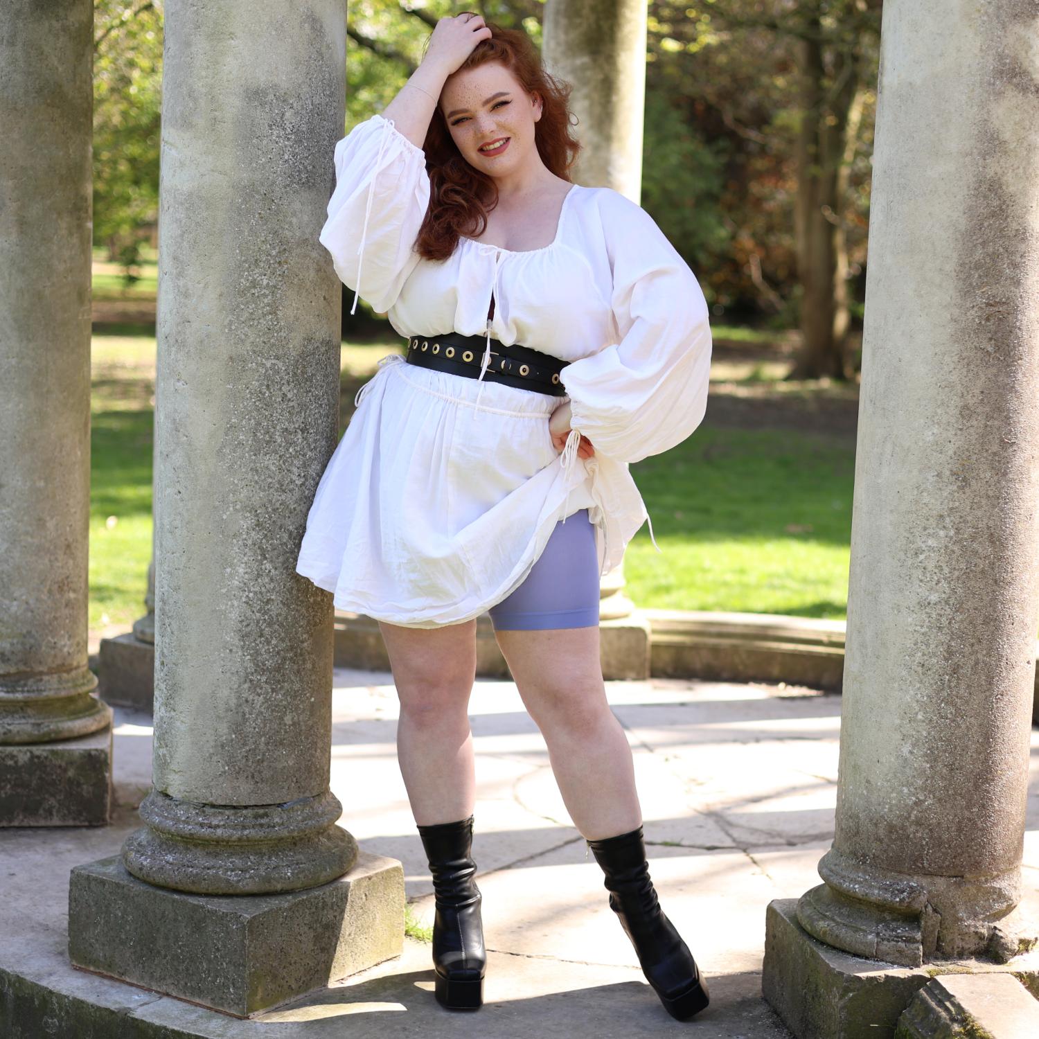 Stay Cool Chub Rub Shorts - Lavender Violet