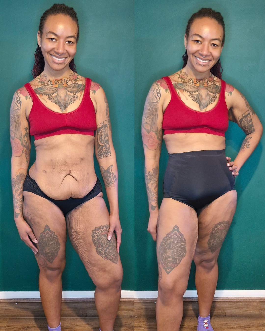 Smoothwear Super High Waist Knickers - Black