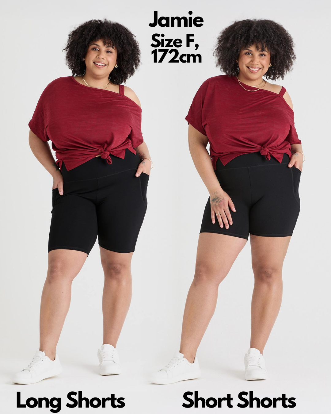 Pantalones cortos de motociclistas largos