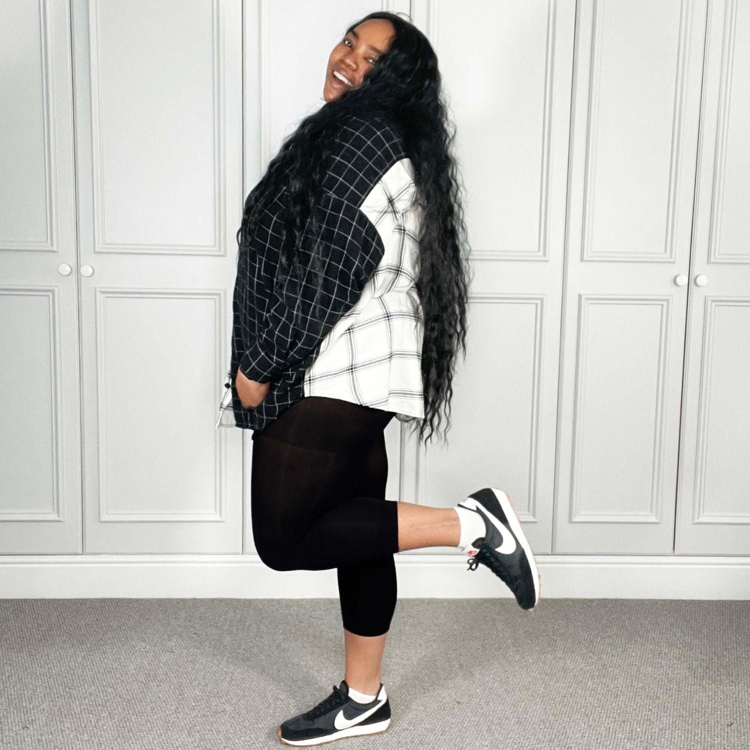 Mallas capri Stay Cool - Negras