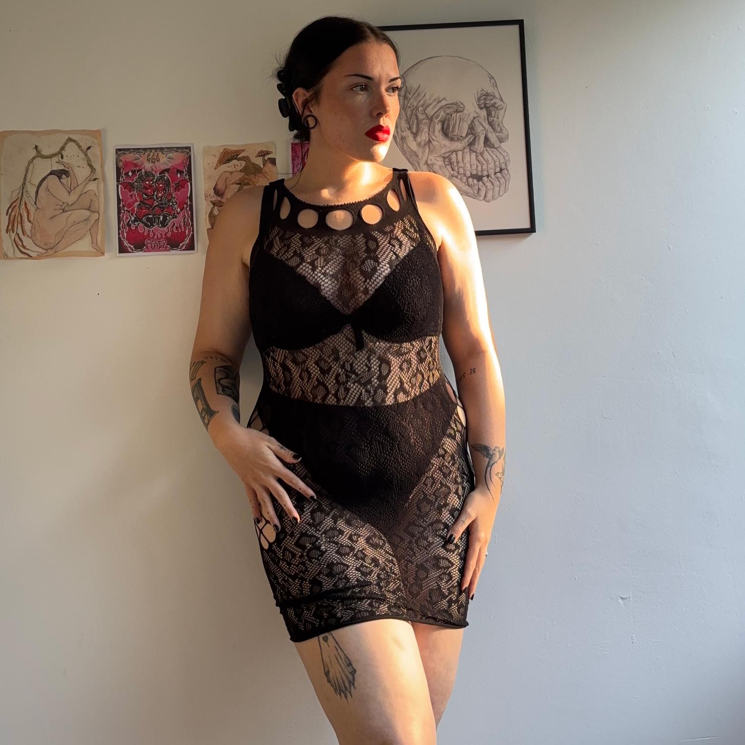 Lace Dress - Spice
