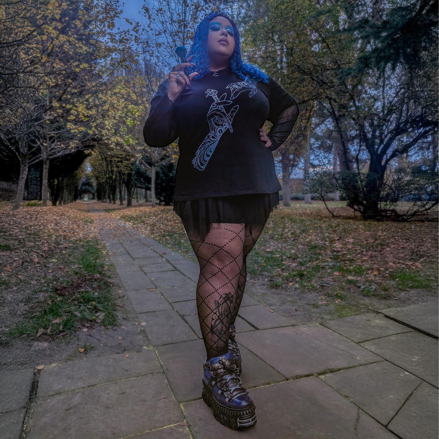 Camiseta de acotar de algodón orgánico - Feyres Bargain