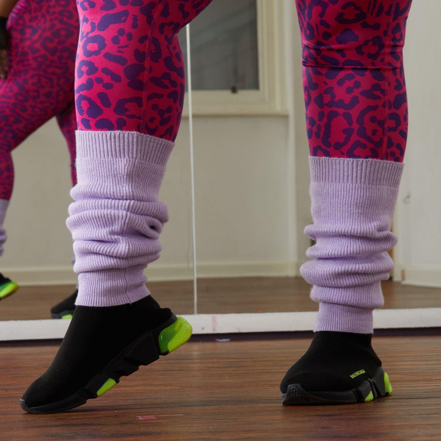 Calentadores de piernas - Periwinkle