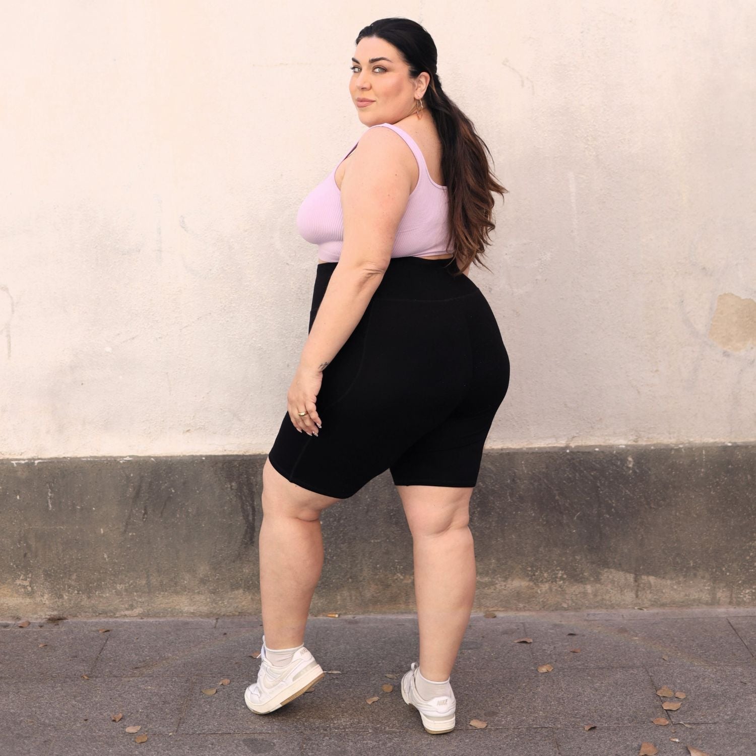 Pantalones cortos de motociclistas largos