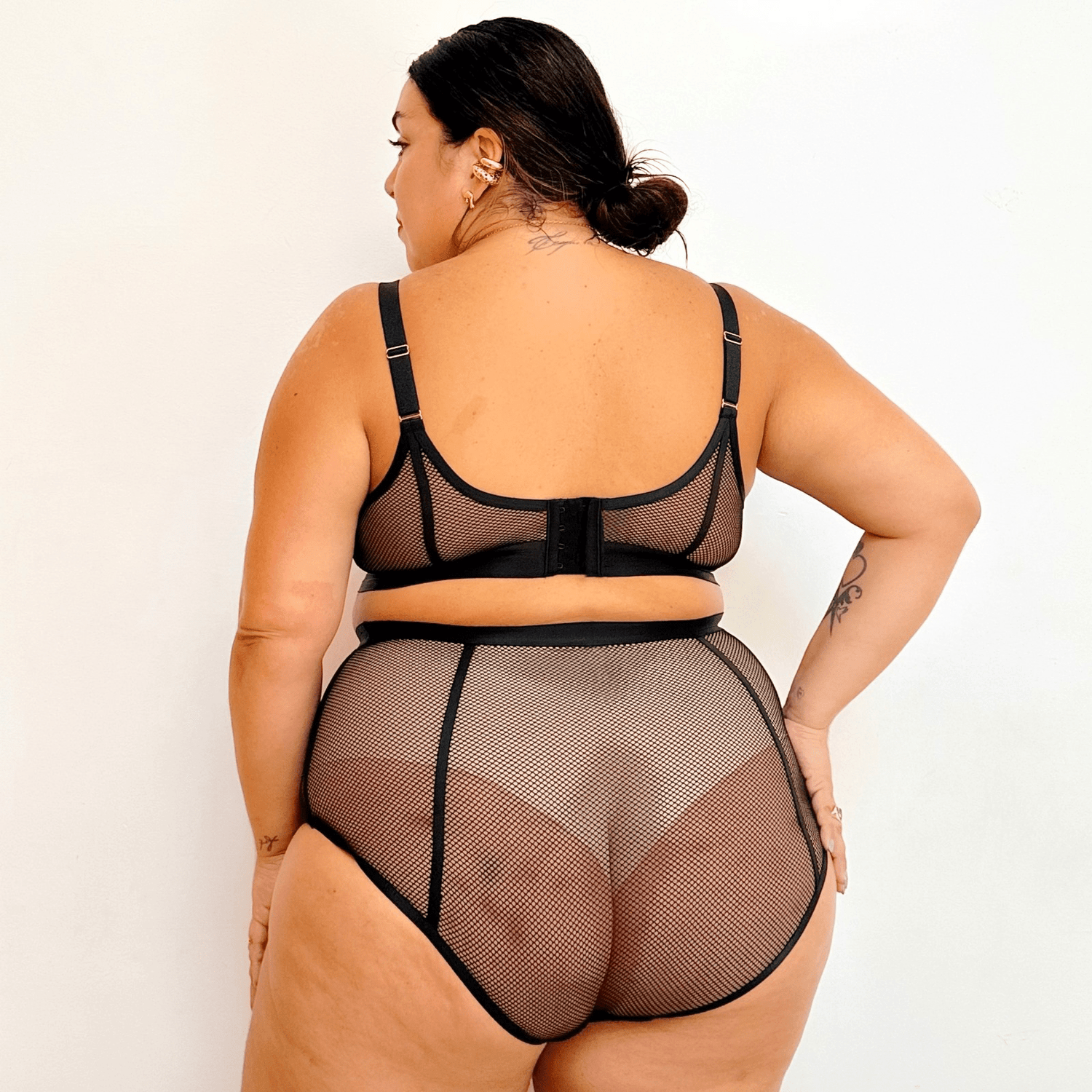 Braguitas de rejilla de gatito