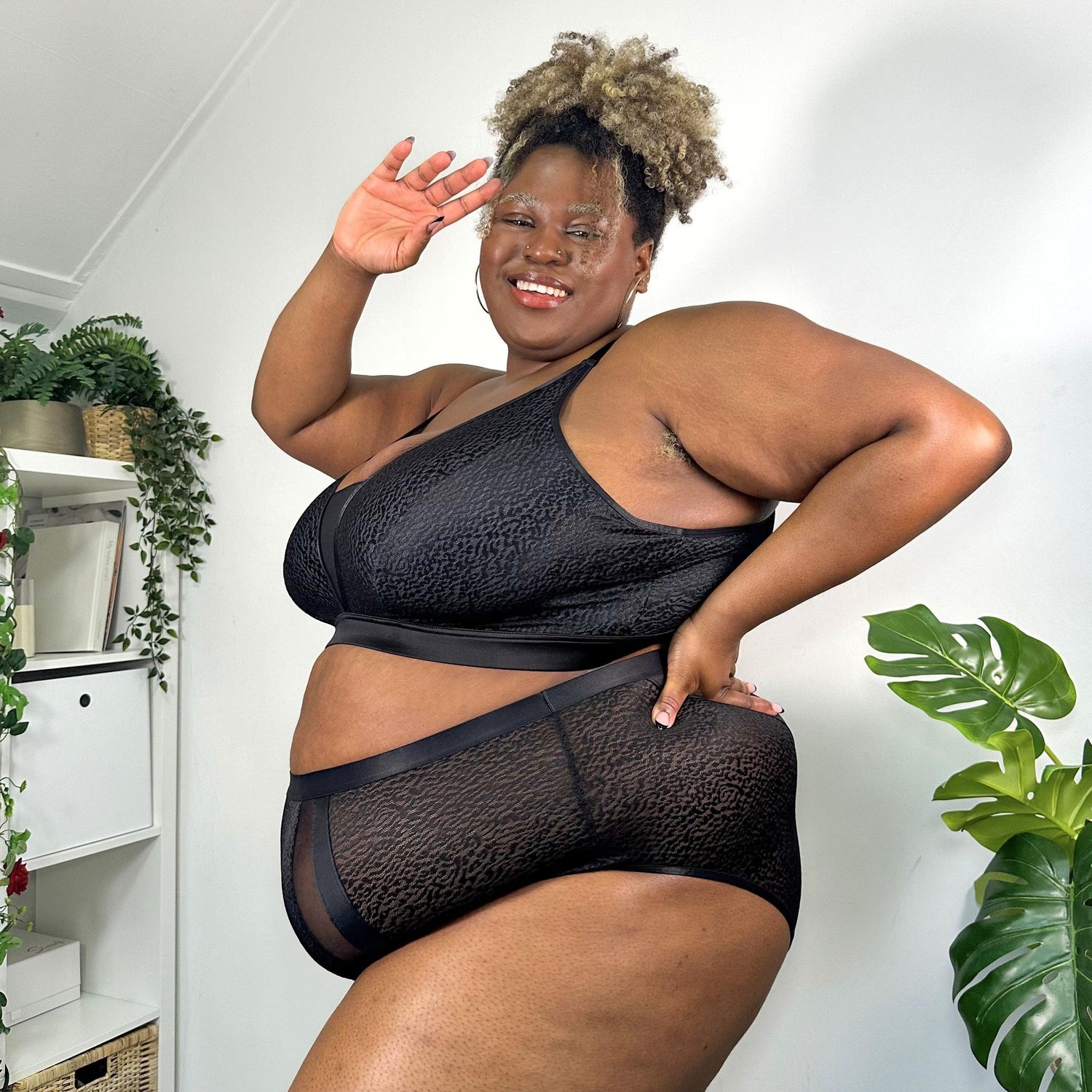 Leopard Bra