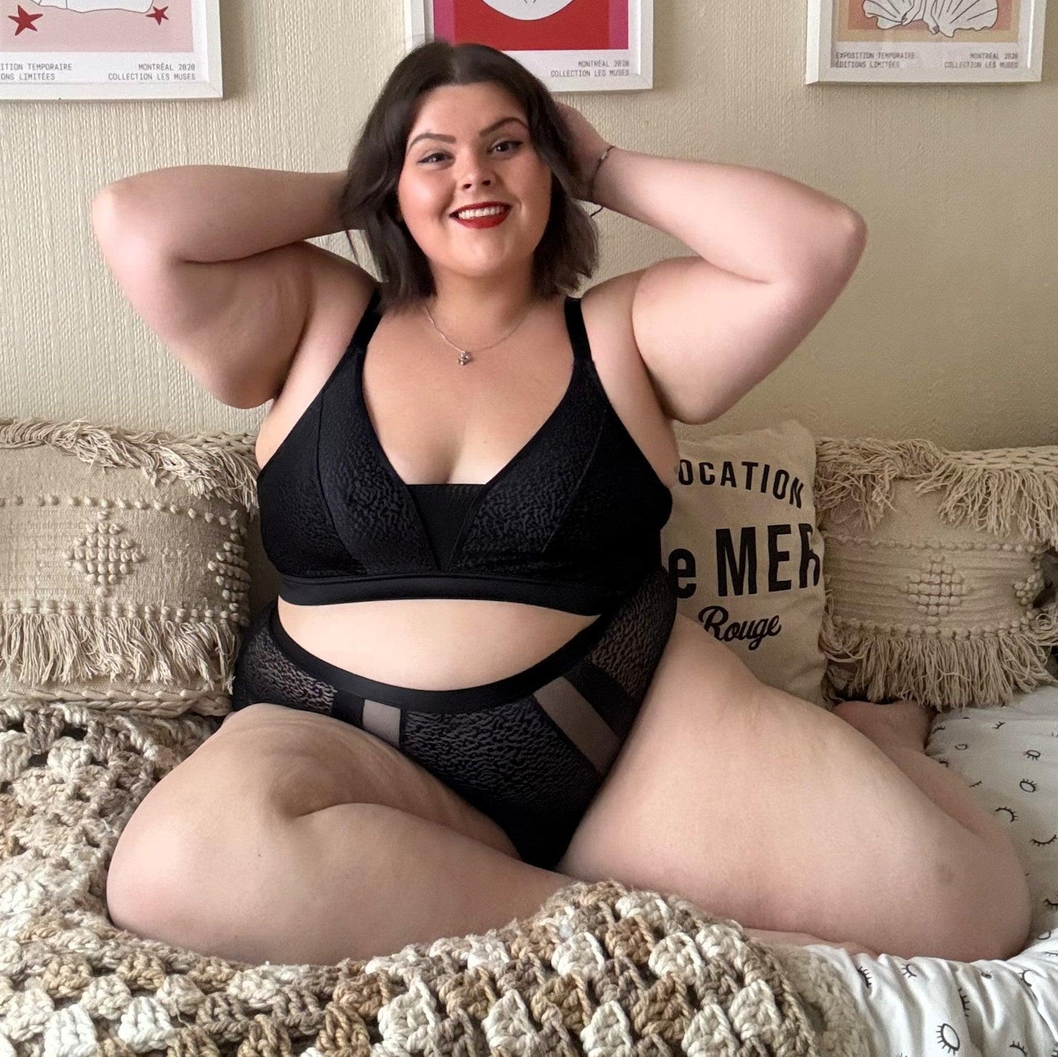 Leopard Bra