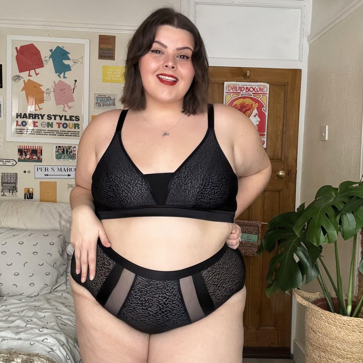 Leopard Bra