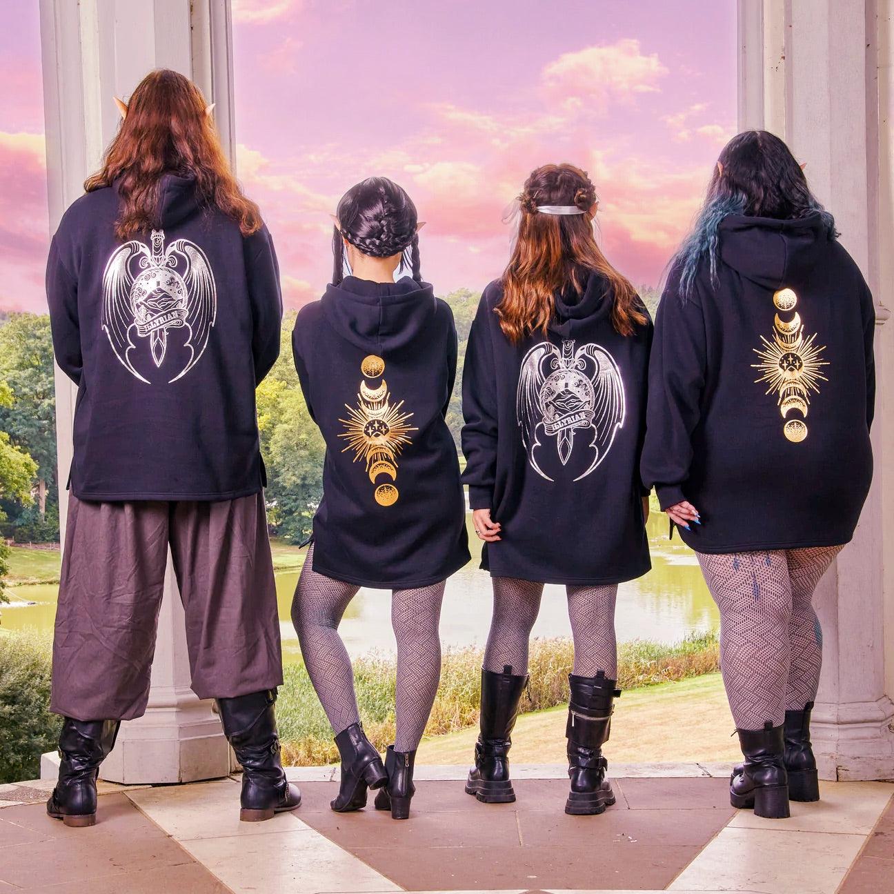 Sudadera con capucha ACOTAR de algodón orgánico - High Lady