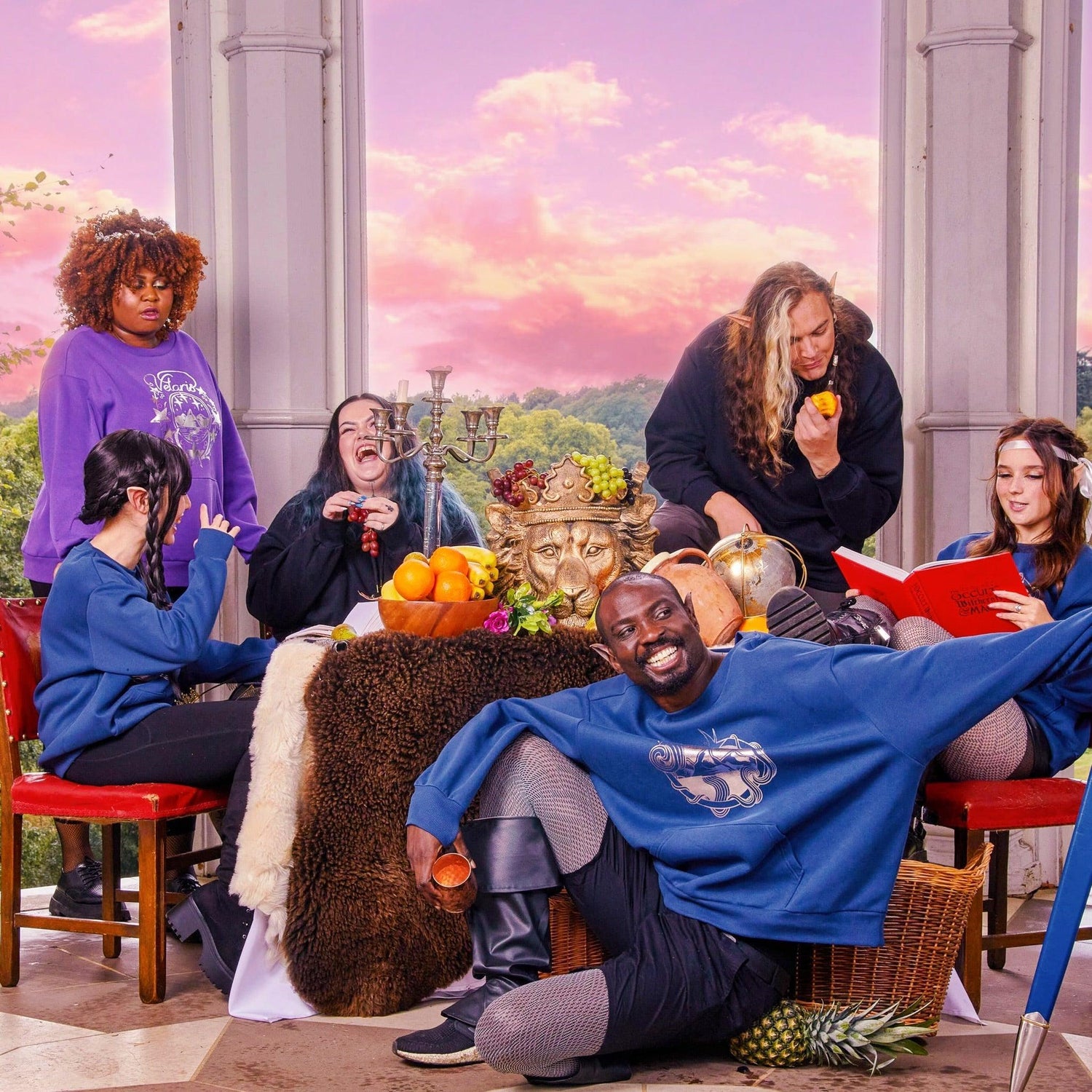 Sudadera de algodón orgánico ACOTAR - Night Court