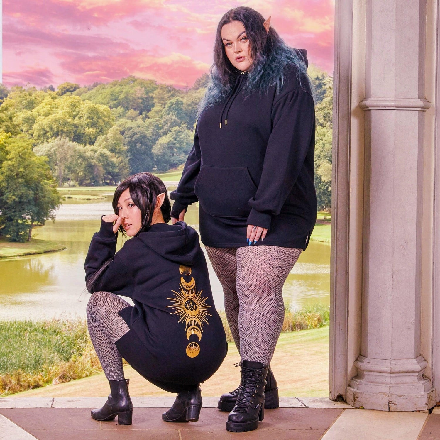 Sweat à capuche ACOTAR en coton biologique - High Lady