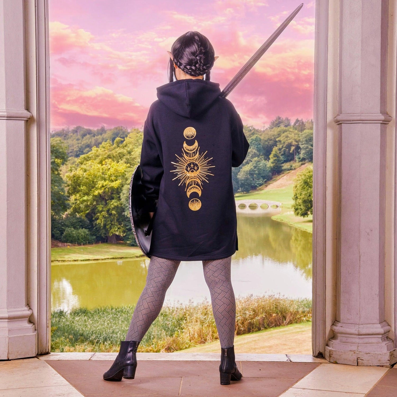 Sweat à capuche ACOTAR en coton biologique - High Lady