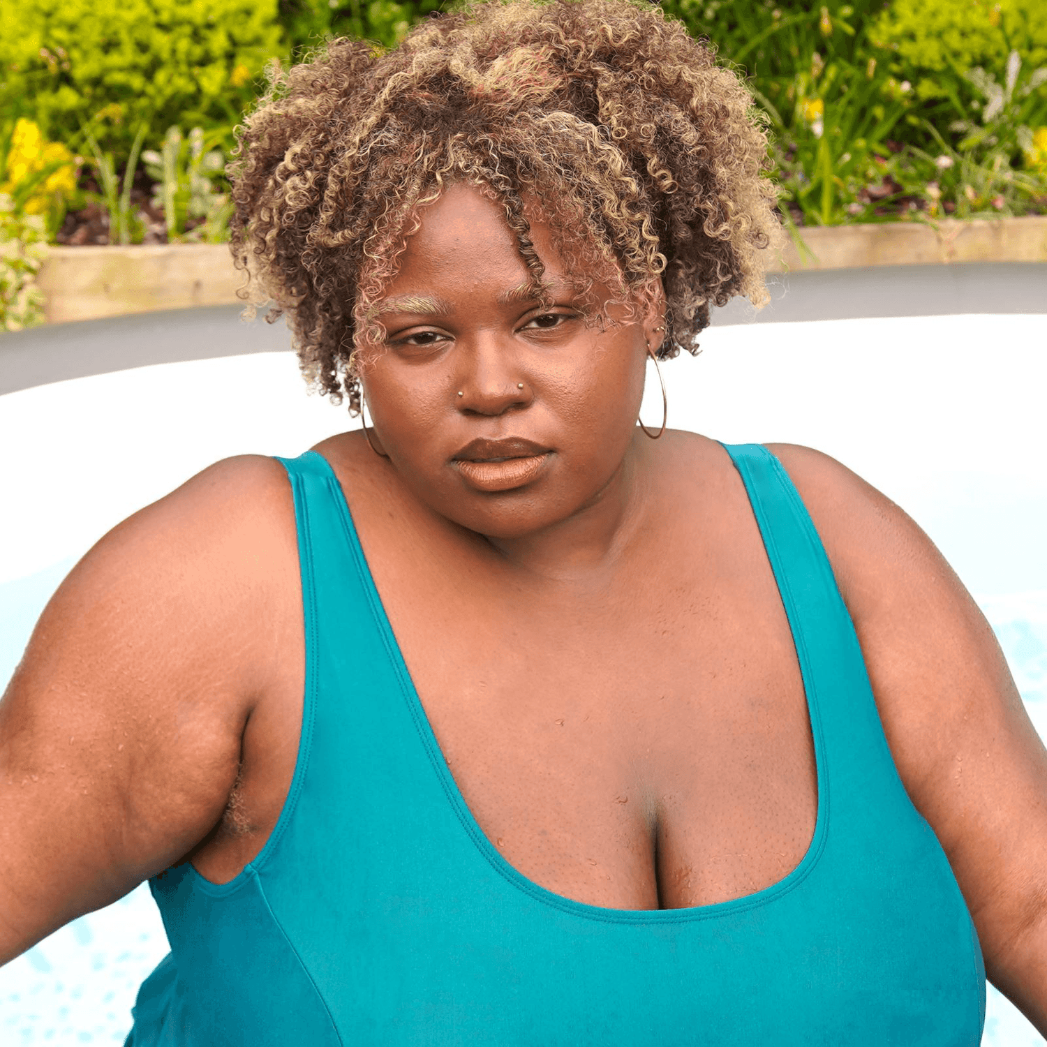 Qui vas-tu appeler ? Haut de bikini bleu sarcelle