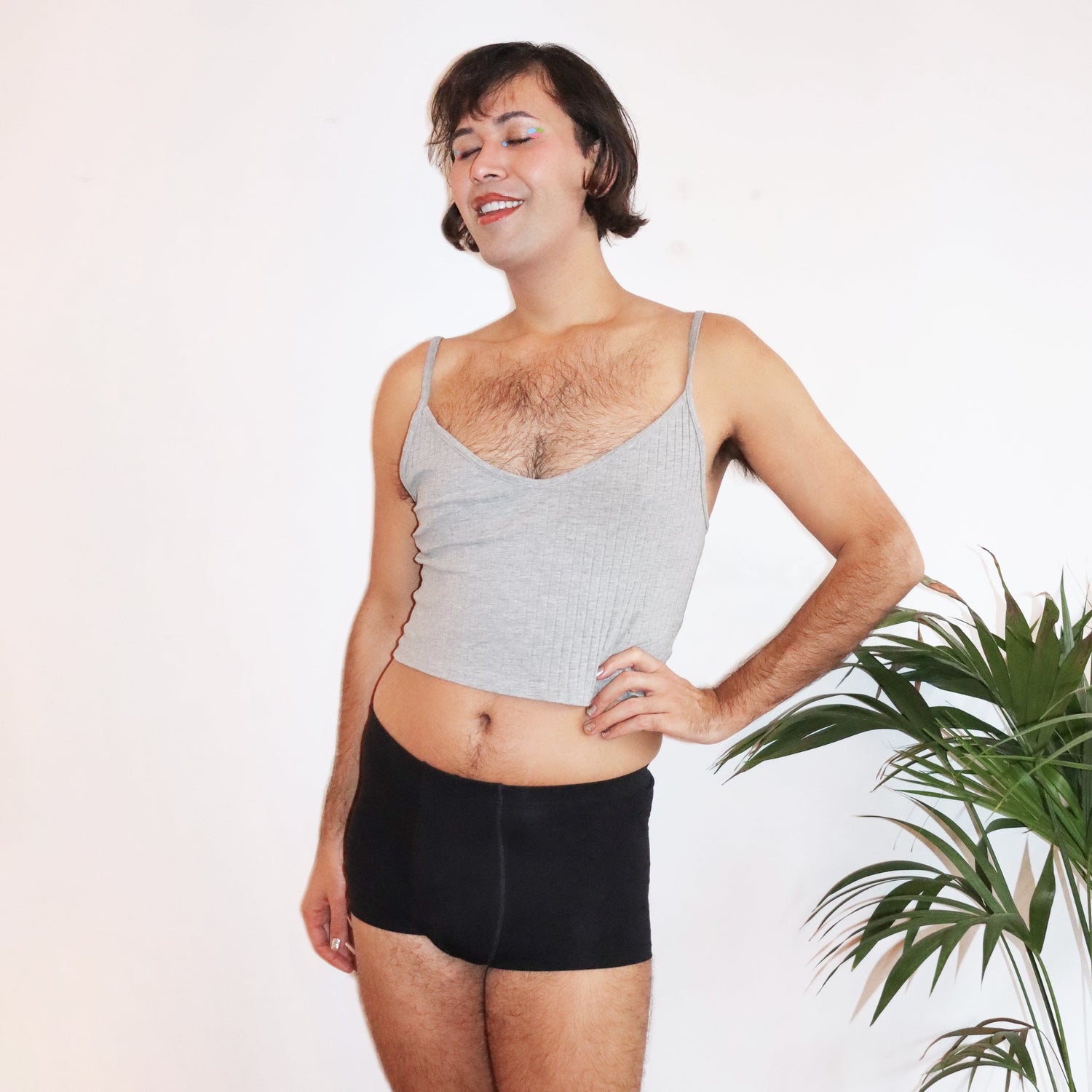 Calzoncillos bóxer de algodón orgánico para mascarillas