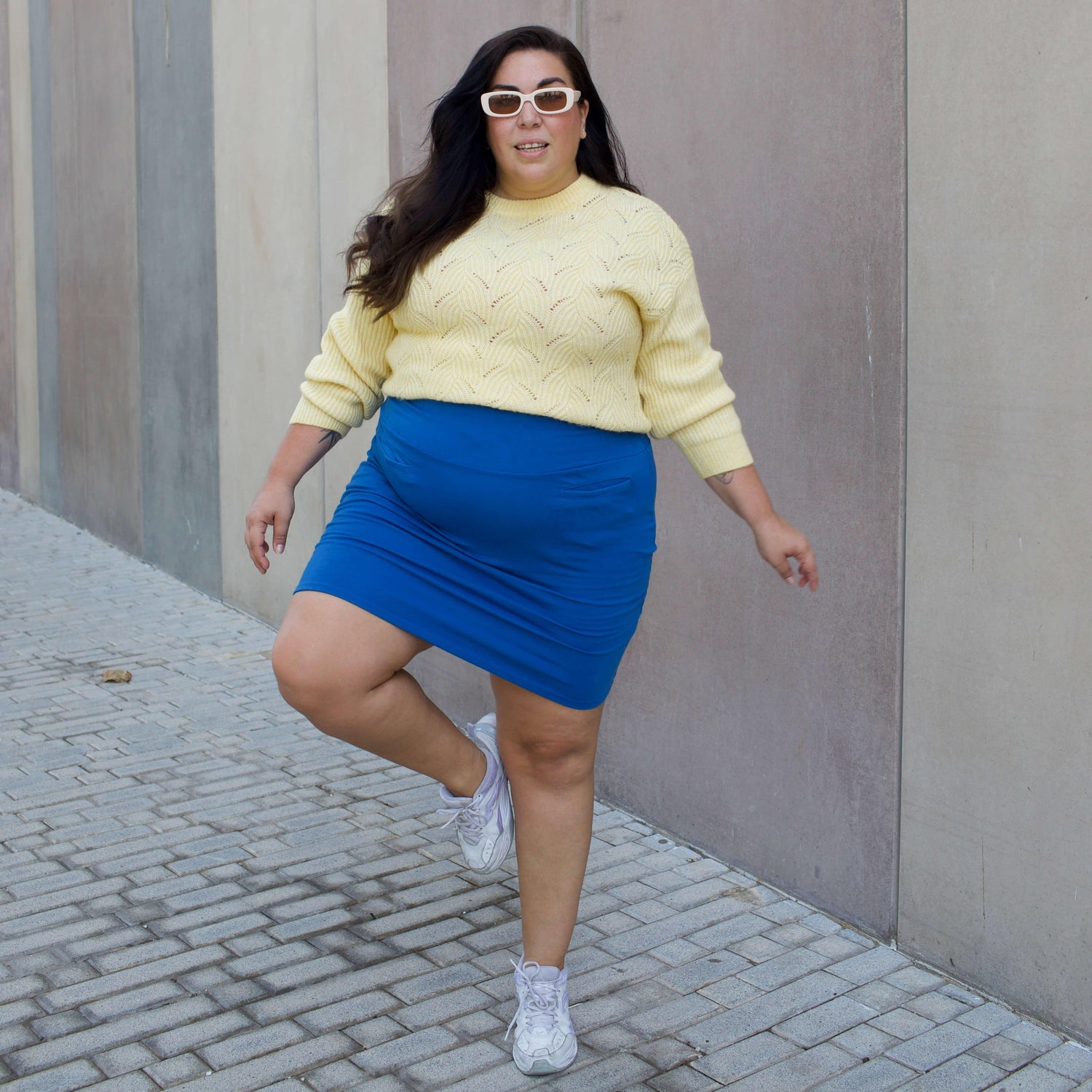 Minifalda - Azul Medianoche