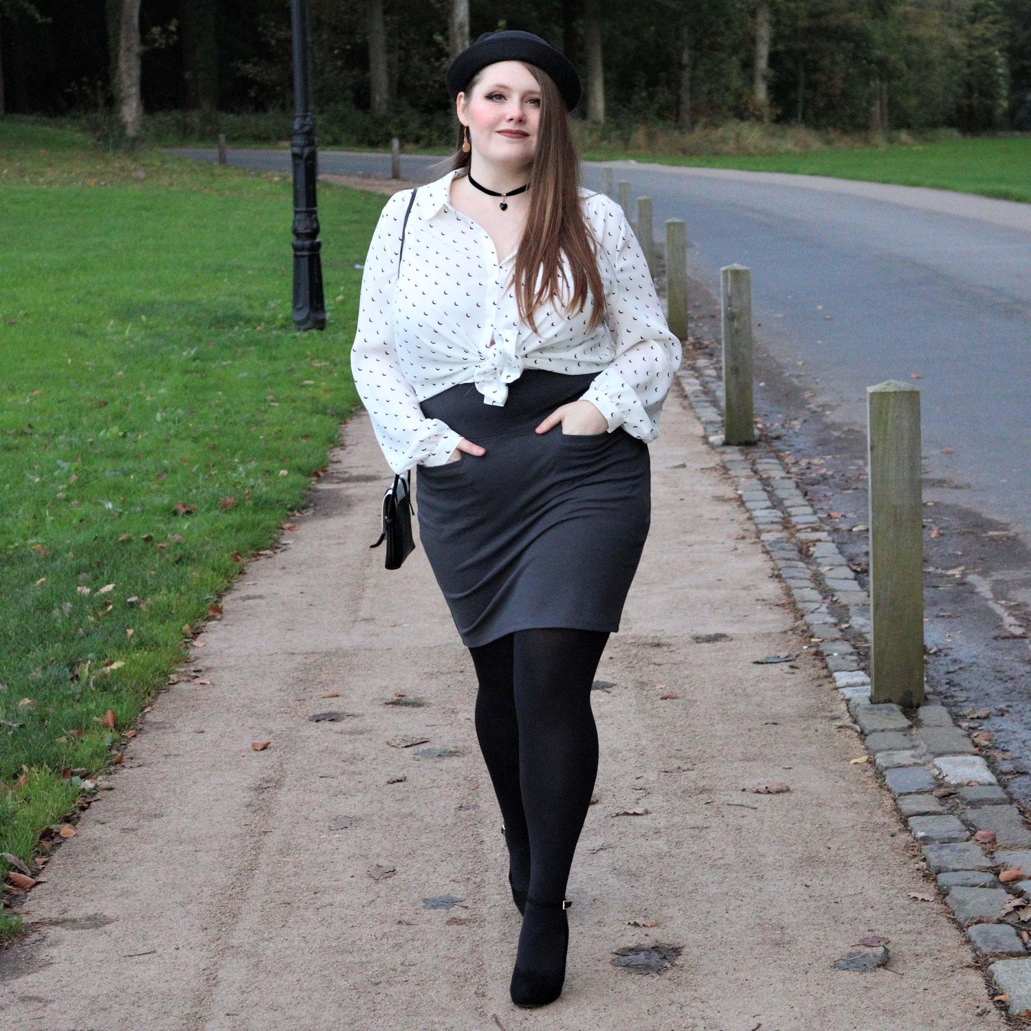 Minifalda - Gris pizarra