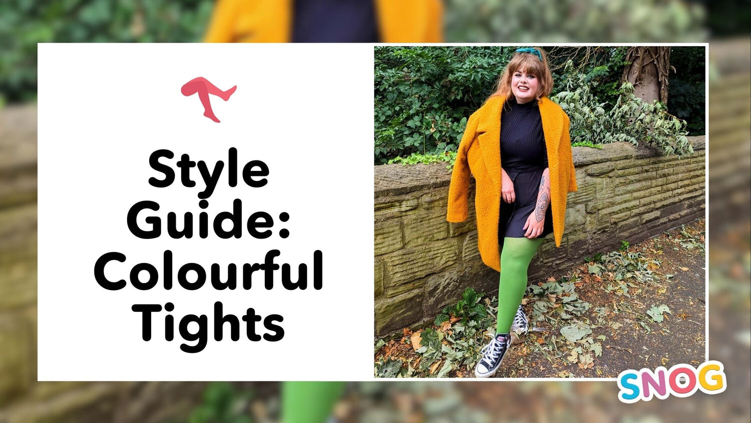 The best coloured tights for 2023 and how to style them - Snag