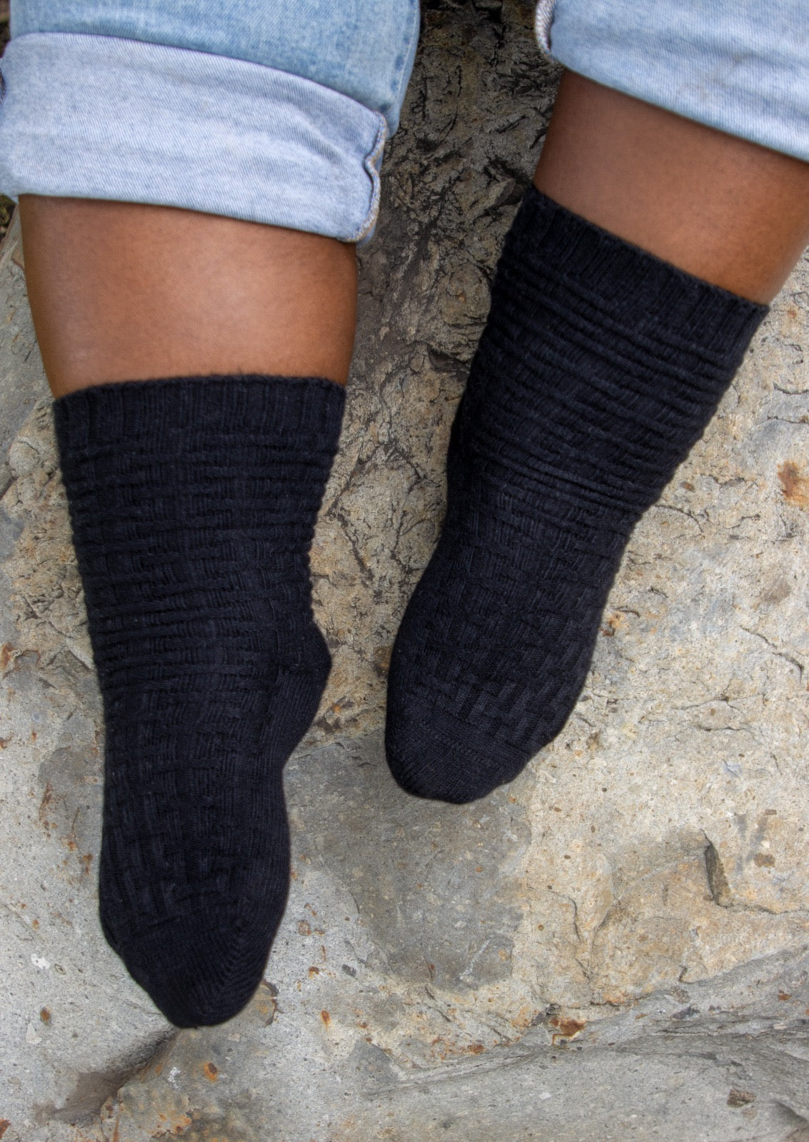 Everyday Crew Socks - Black