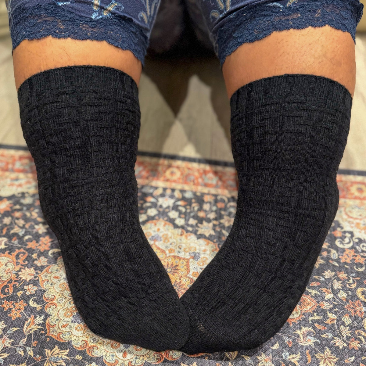 Everyday Crew Socks - Black