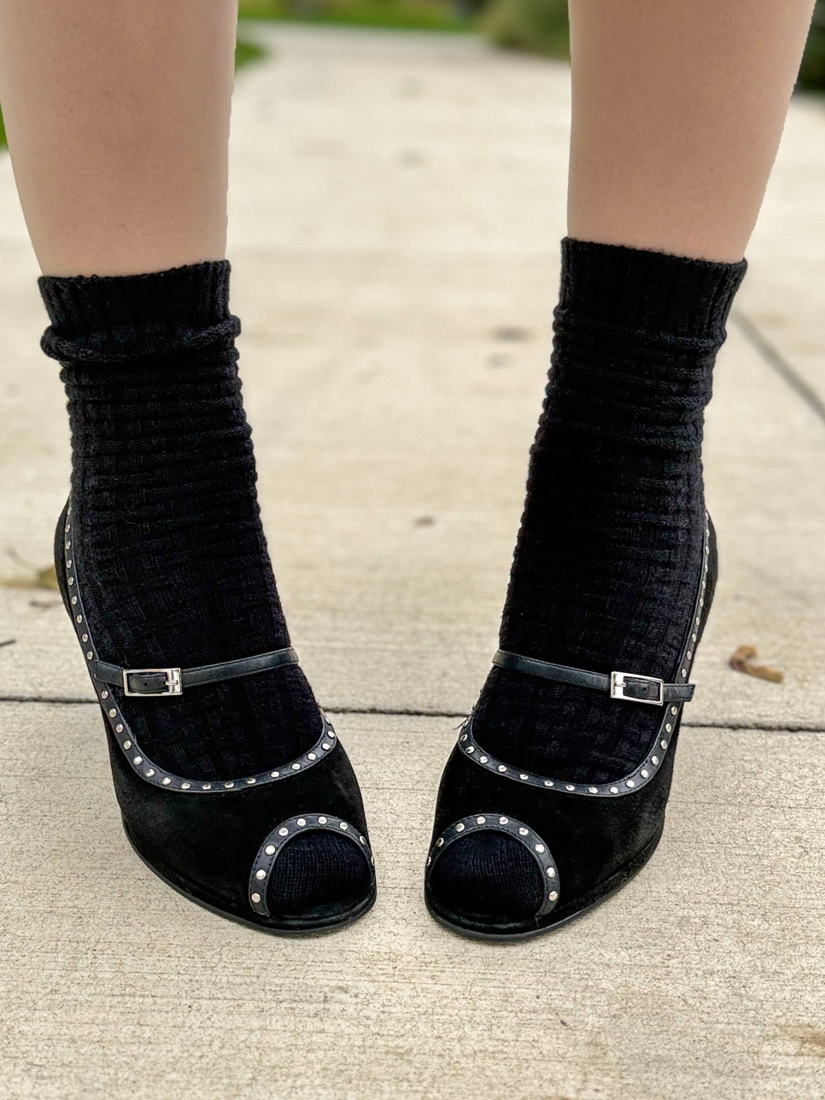 Everyday Crew Socks - Black