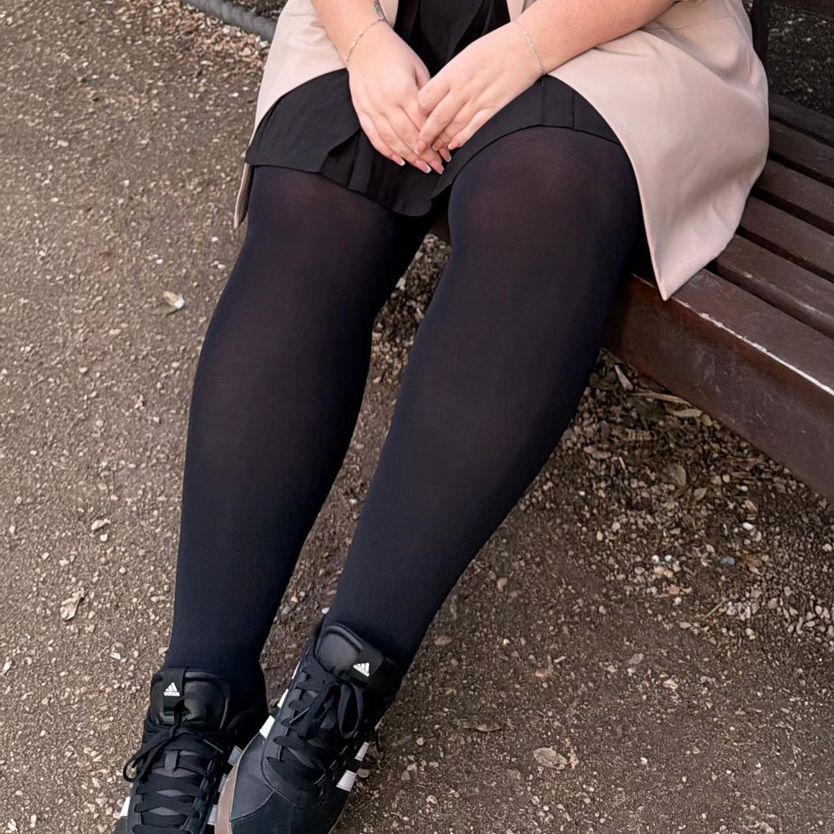 Stay Cool 80 Denier Tights - Black