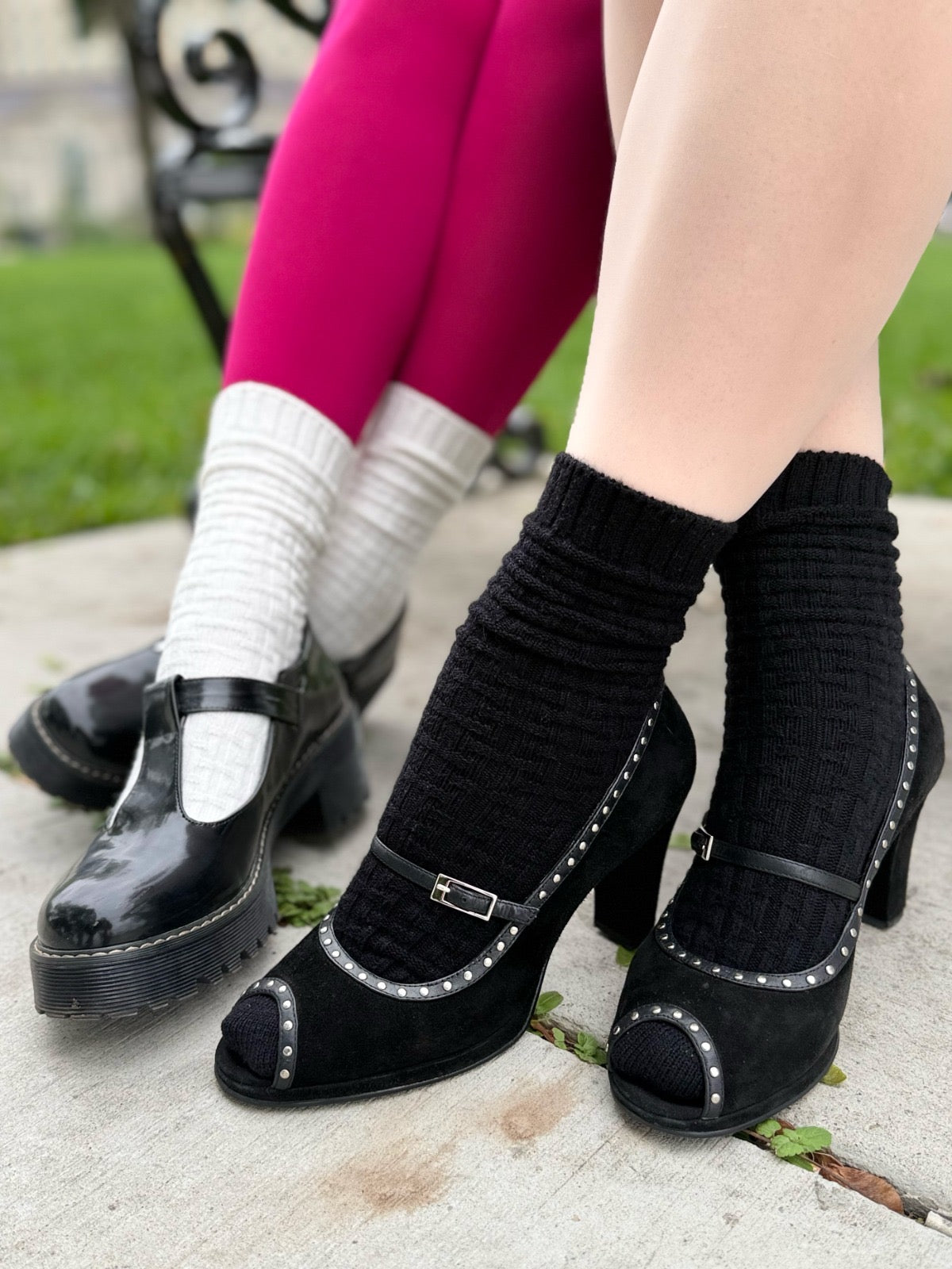 Everyday Crew Socks - Black