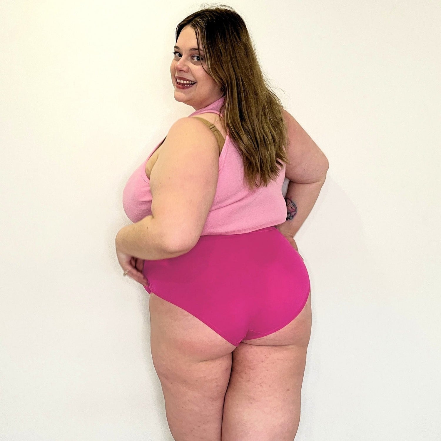 Culotte taille haute en coton bio - Barbara