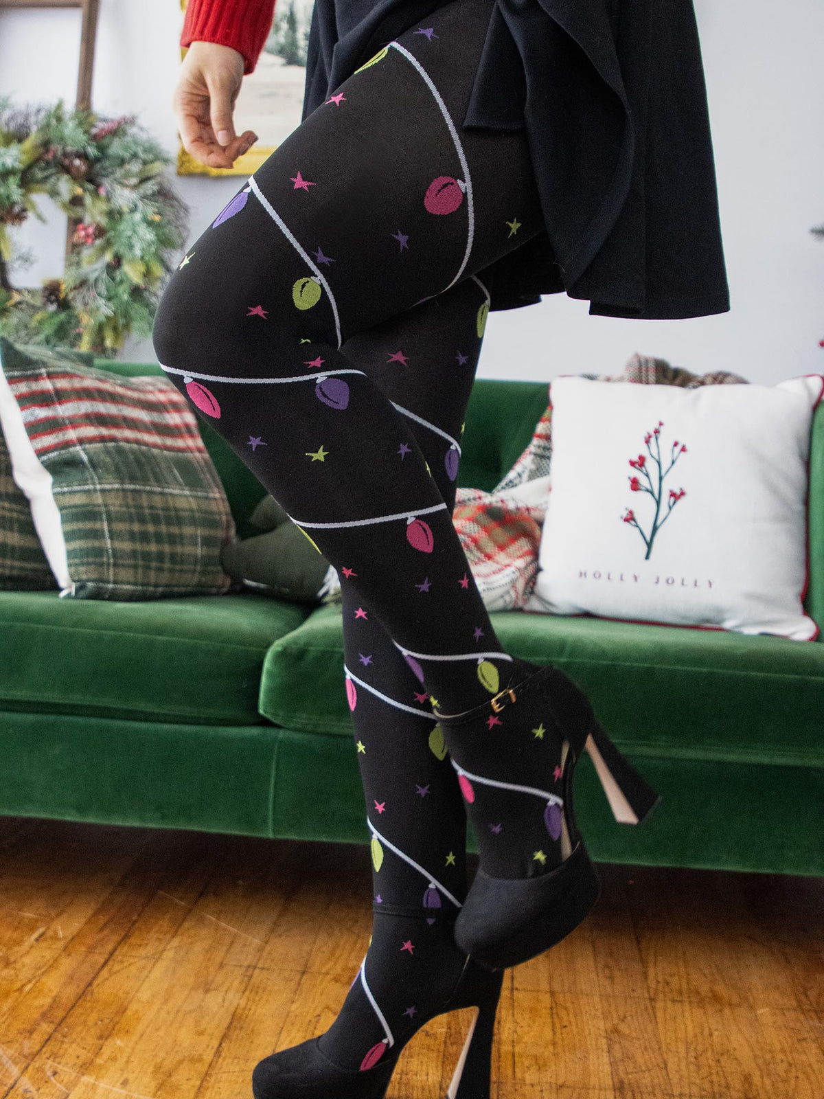 Glow Getter Tights - Black