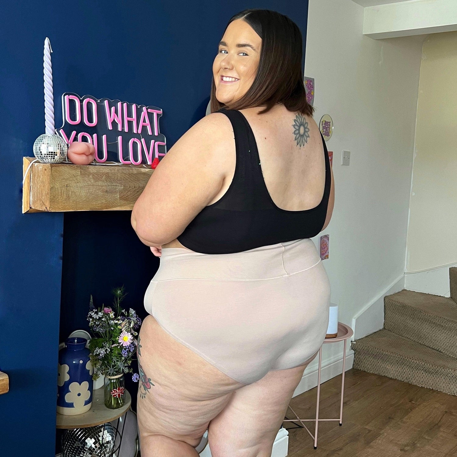 Culotte longue en coton bio - Bouteille de lait