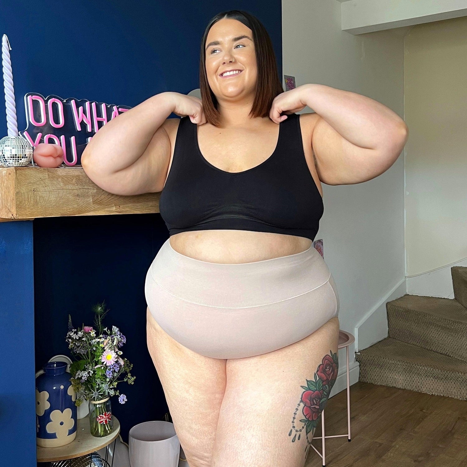 Culotte longue en coton bio - Bouteille de lait