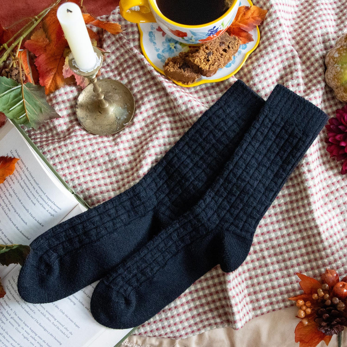 Everyday Crew Socks - Black